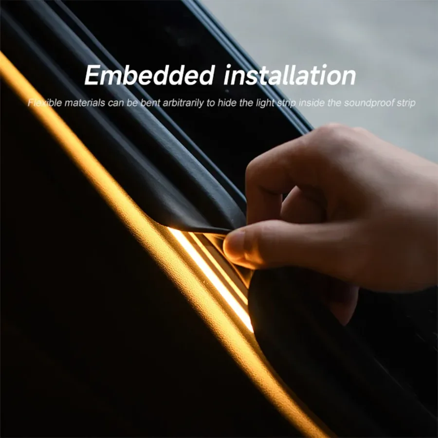 12V LED Trunk Light Warm White LED Strip 2M Waterproof Flexible Light β photo 6