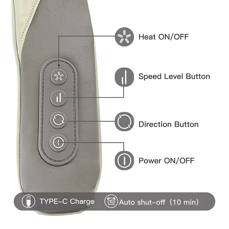 Neck Hand-Shaped Massager Wireless — photo 6