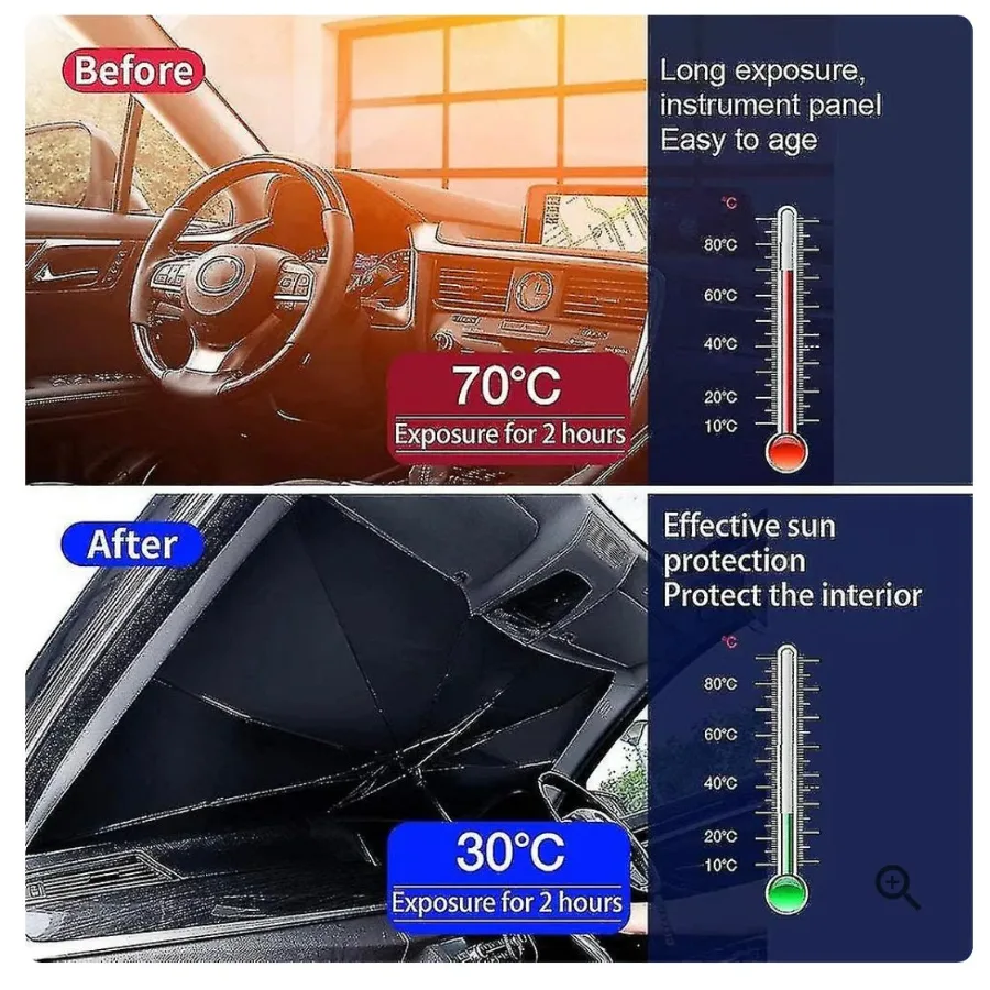 Car Sunshade Umbrella — photo 2