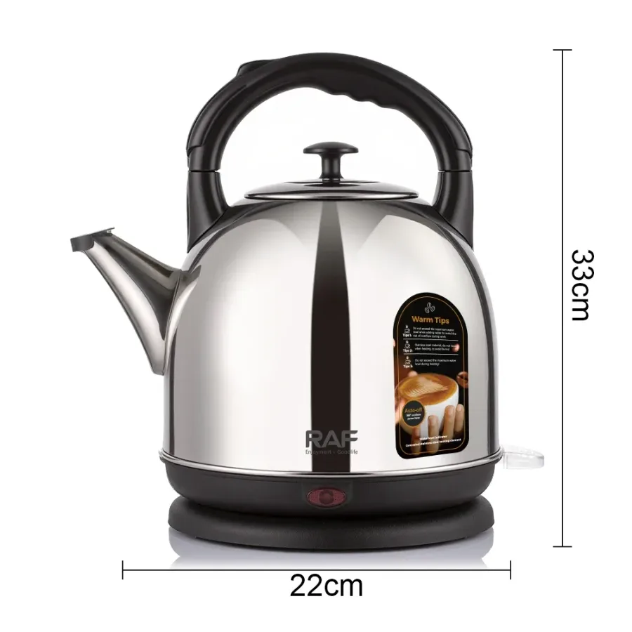RAF 4L Stainless Steel Electric Kettle — photo 6