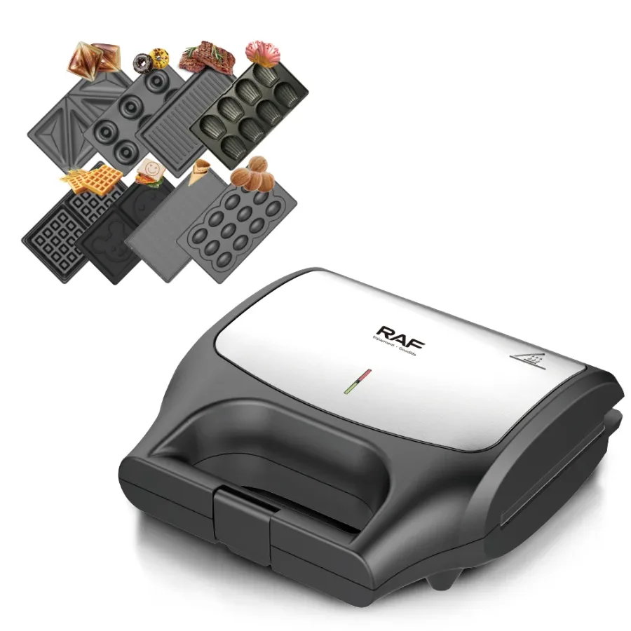 RAF 8 in 1 Sandwich Waffle Maker — photo 2