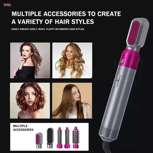 5 In 1 Hot Air Styler Hair Straightener — photo 2