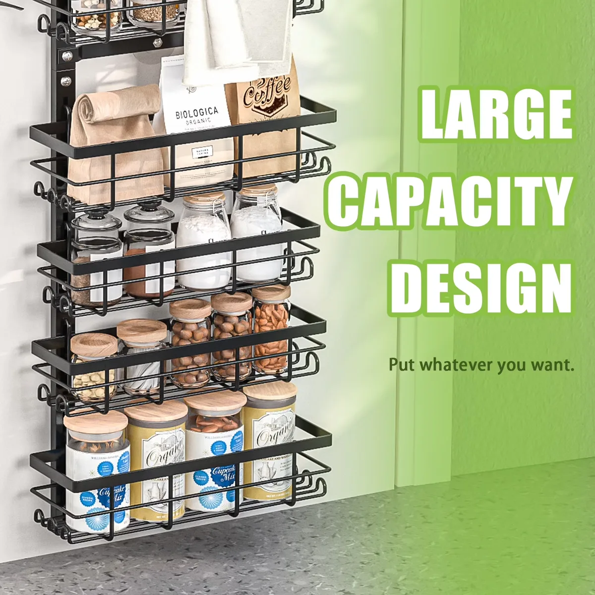 Over Door Storage Rack Organiser — photo 5