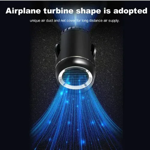 130W 12V Car Heater Fast Heating Windshield Defroster Demister Electric Fan Heater for Cars SUV Truck & Trailer - Black β photo 3