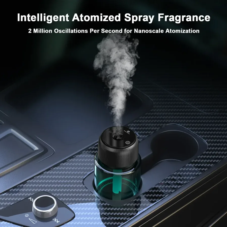 Car Humidifier Fragrance With Laser Light — photo 3