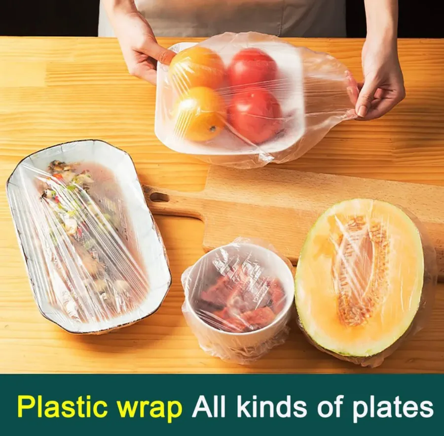 100pcs Disposable Food Bowl Cover Bag Storage — photo 2