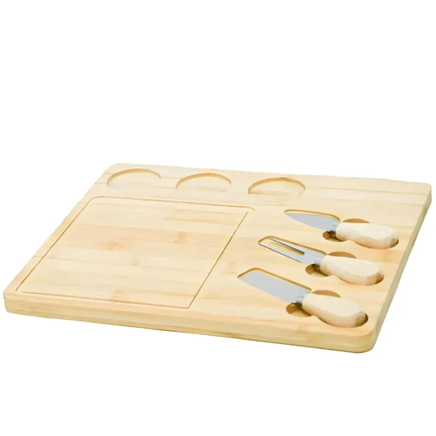 Bamboo Cheese Board Set β photo 2