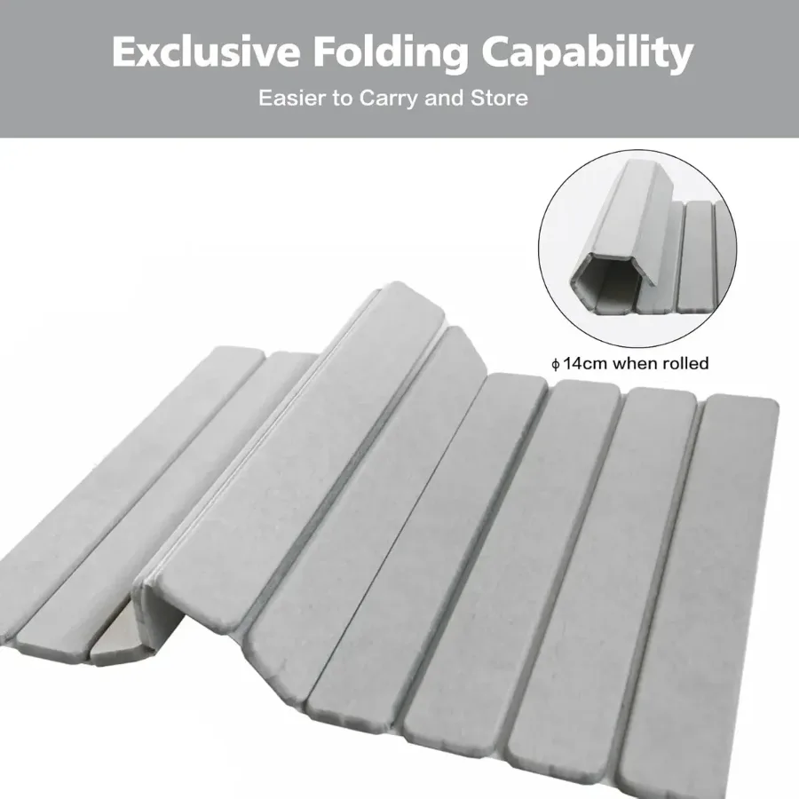 Luxury Foldable Stone Drying Mat Anti Slip Bathroom/Kitcheniuv β photo 5