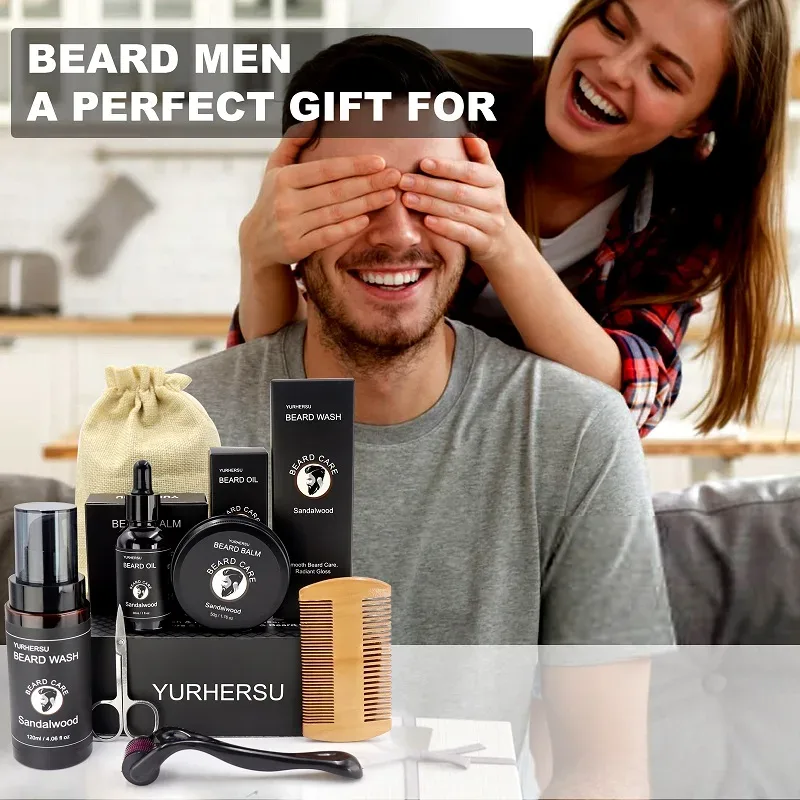 Beard Care Kit for Men Grooming 7 Piece β photo 5