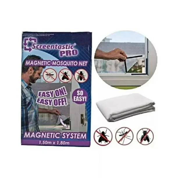 Magnetic Mosquito Net for Window With Insect Protection — photo 3