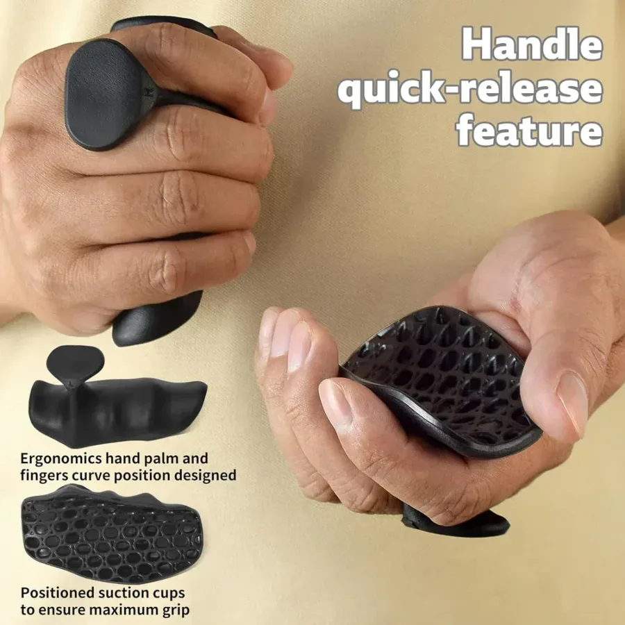 Gym Hand Grip Pair Silicon — photo 4
