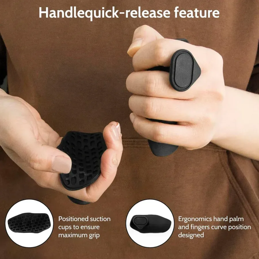 Gym Hand Grip Pair Silicon — photo 5