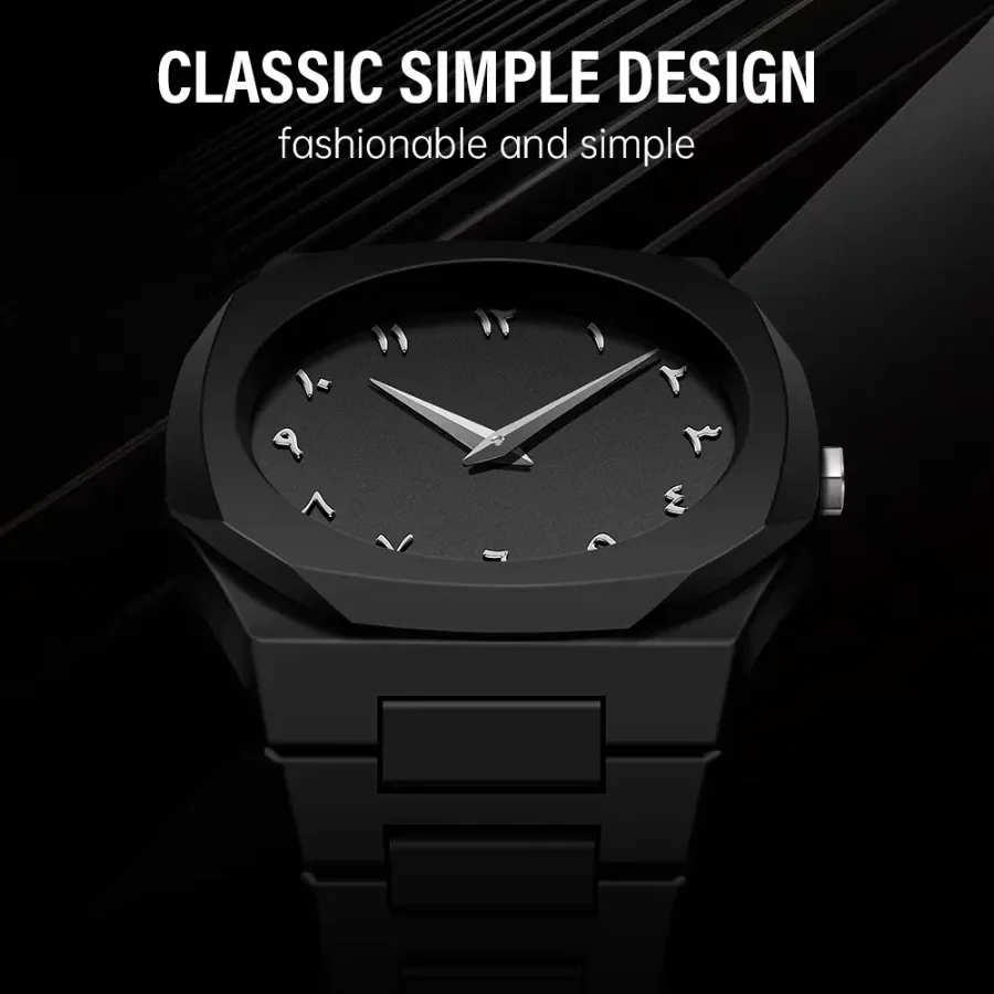 Bold Black Watch Arabic Dial Quartz β photo 2
