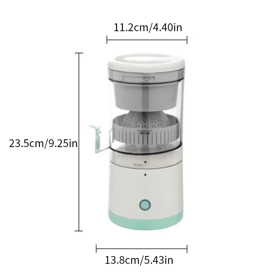 Portable Rechargeable Electric Citrus Juicer Hands-Free β photo 9