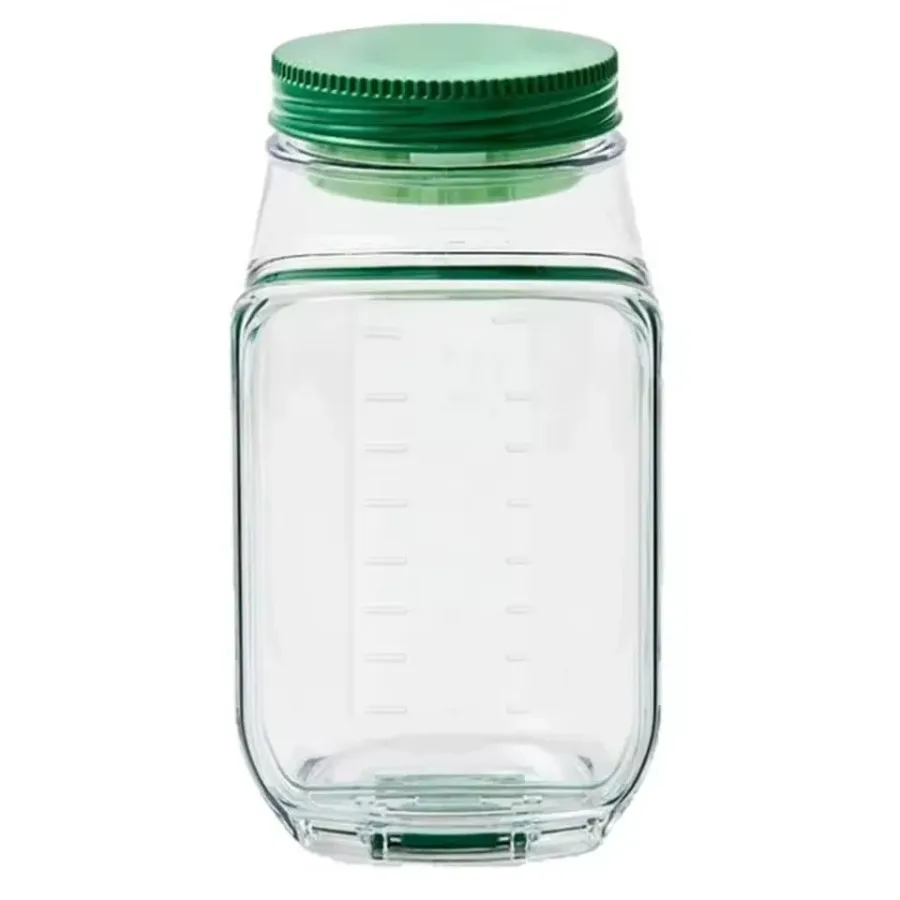 Portable Salad Pod,Leakproof Plastic Salad Container with Side-opening Cover β photo 6