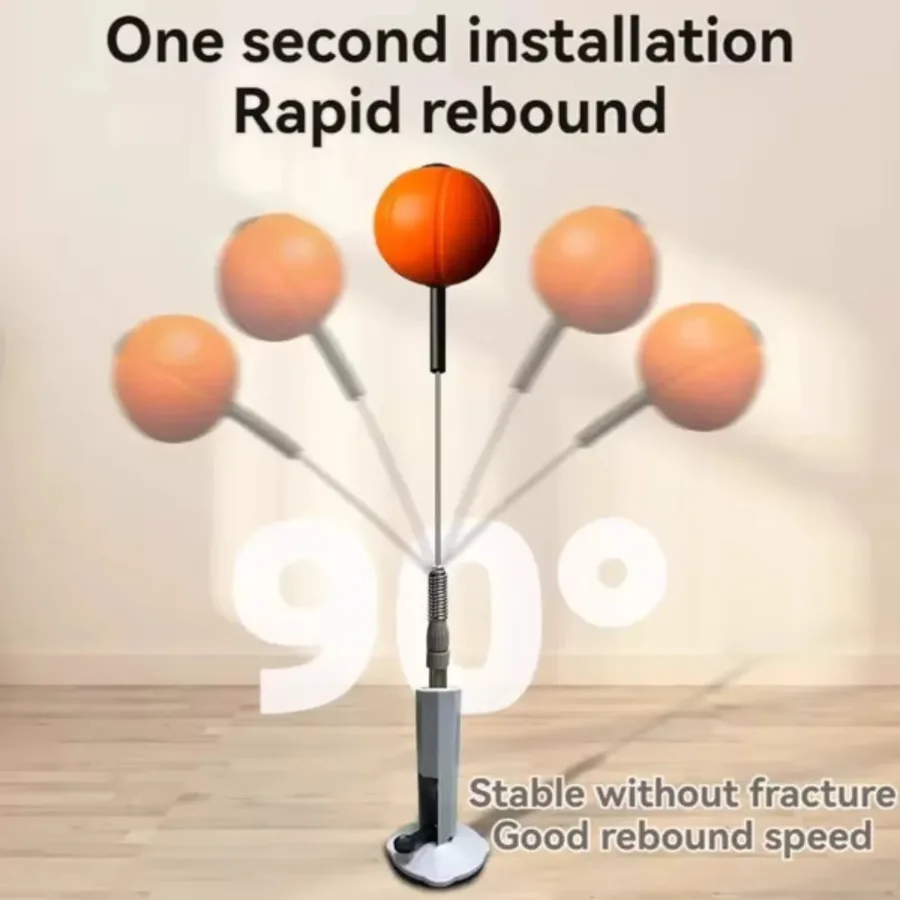 Vertical Boxing Speed Ball Reflex Ball Punching Bag Training — photo 4