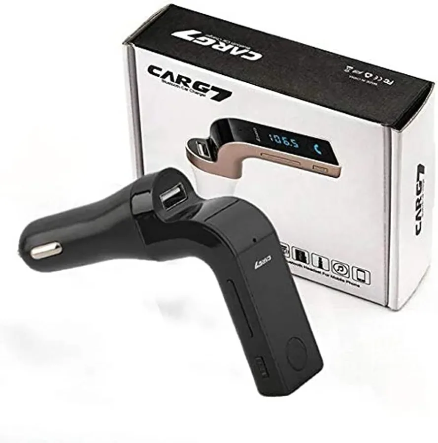 Car Bluetooth Fm transmitter G7 — photo 7