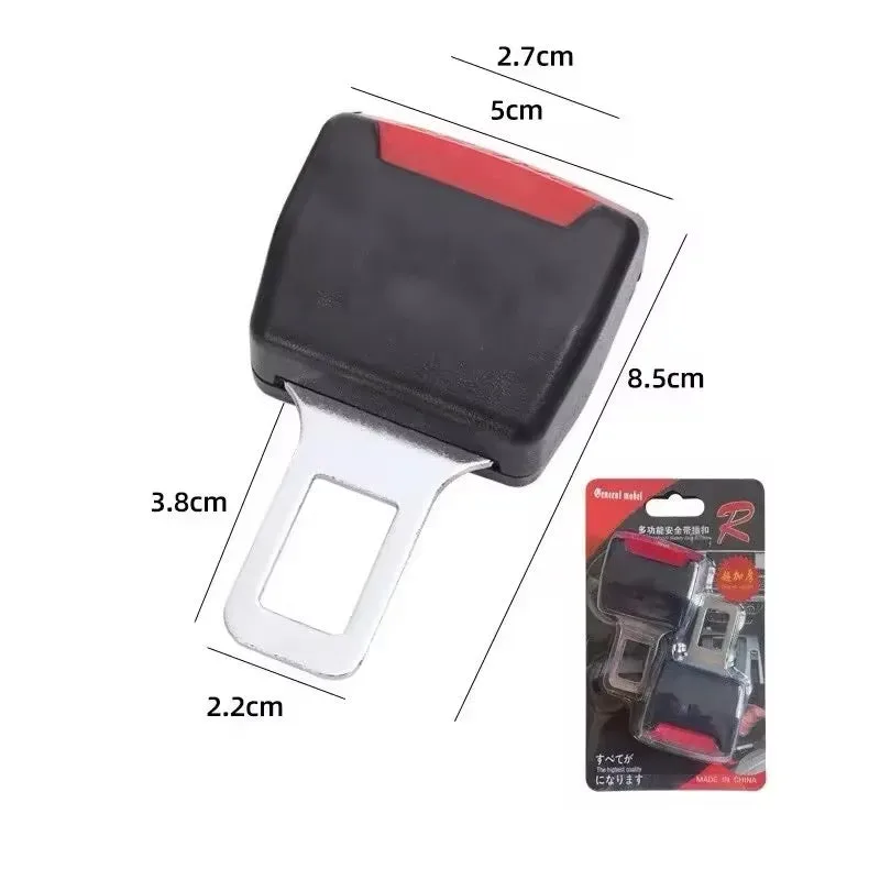 2 Pieces Car Safety Seat Belt Clip Extension β photo 4
