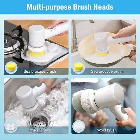 5 In 1 Multifunctional Electric Magic Cleaning Brush — photo 2
