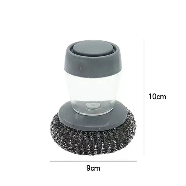 Soap Dispensing Dishwashing Brush Kitchen Cleaning β photo 6