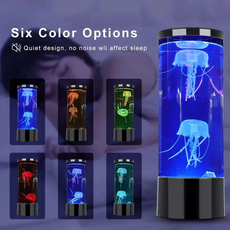 Jelly Fish Led Lamp — photo 3