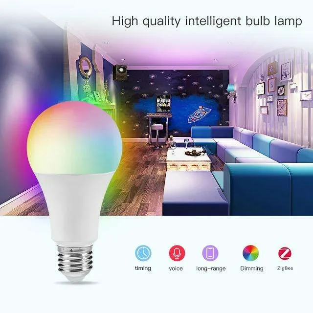 Color Changing RGB LED Bulb Lamp Light with Remote Control β photo 2