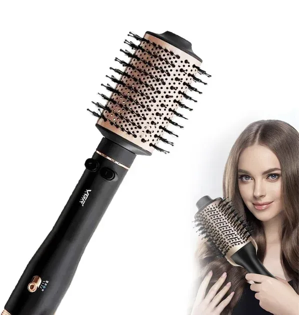 VGR Rotating Hot Air Brush Comb V494 - Black β photo 5