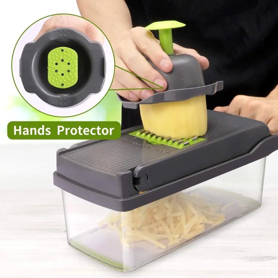 Multifunctional Vegetable Cutter Food Cutter Potato Cutter, Egg Separator Slicer — photo 7