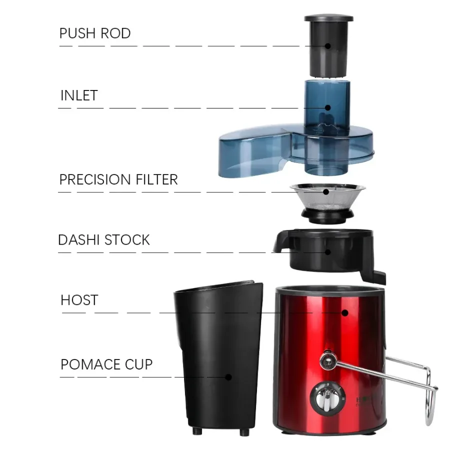 Juice Extractor Machine RAF R2852 800W 0.6L — photo 7
