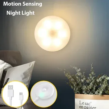 LED Night Light Lamp Rechargeable β photo 3