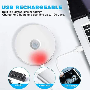 LED Night Light Lamp Rechargeable β photo 5