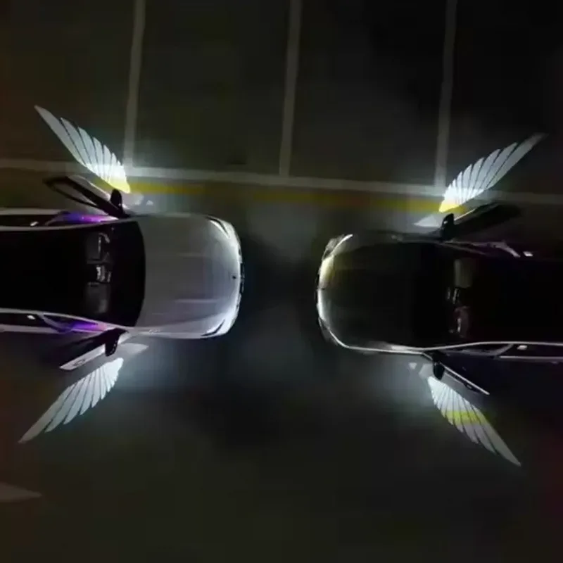 Car Angel Wing Laser Projector Light β photo 2