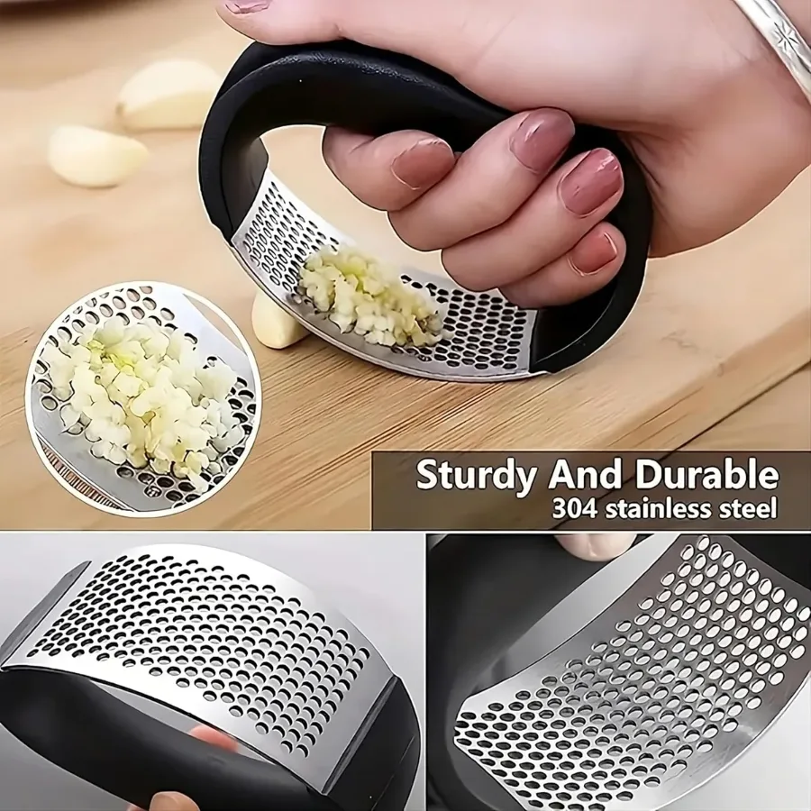 Garlic Press Garlic Crusher Kitchen Garlic Rocker β photo 3