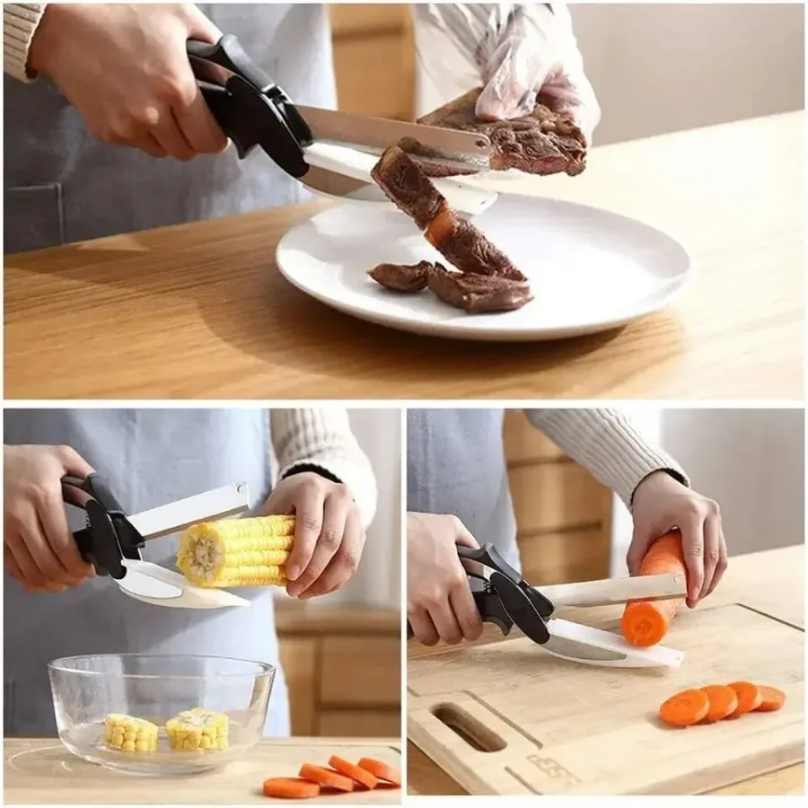 Kitchen Scissor Smart Cutting Board - Clever Cutter — photo 7