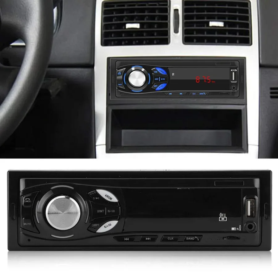 CAR RADIO MP3 AUDIO PLAYER SUPPORT FM / USB / SD CARD / BLUETOOTH — photo 4