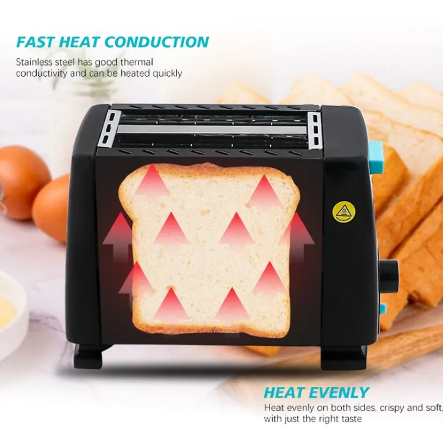Raf 2 Slice Toaster 650W — photo 3