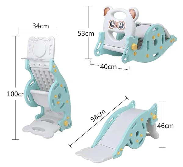 3-in-1 Basketball Slide Playset — photo 7