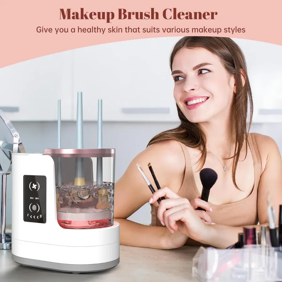 3 in 1 Portable USB Make up Brush Cleaner & Dryer & Holder β photo 4