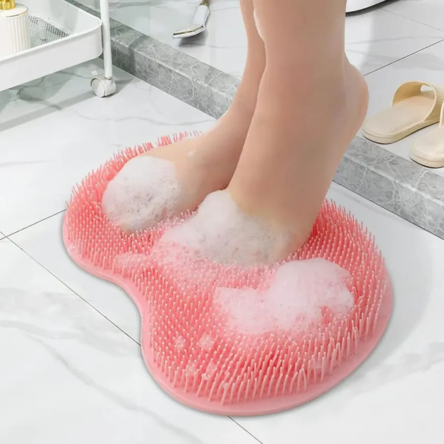 Anti-Slip Pad Bathroom Foot & Back Massage β photo 3