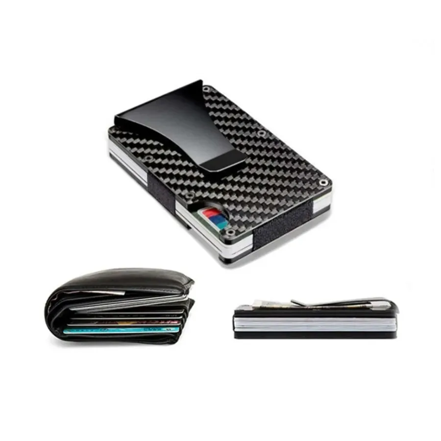 Carbon Fiber Wallet,Minimalist Slim Wallet — photo 2