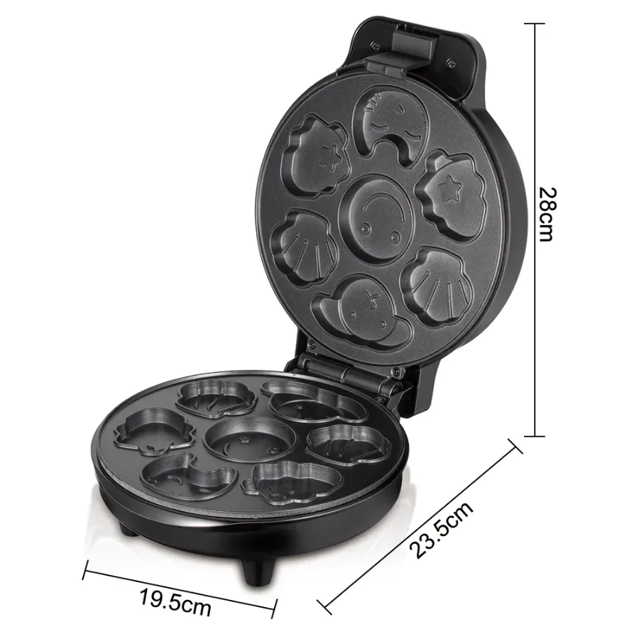 RAF 1000W Electric Cake Maker Multi Shape Cookie Maker β photo 4