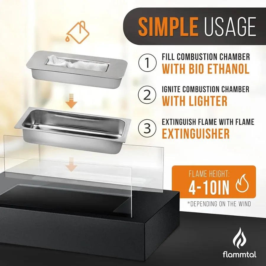 Table Fire place Ethanol For Indoor & Outdoor — photo 4