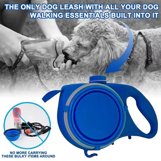 Aqua Leash, 5 In 1 Pet Essentials , Dog Walking Essentials All in one! — photo 4