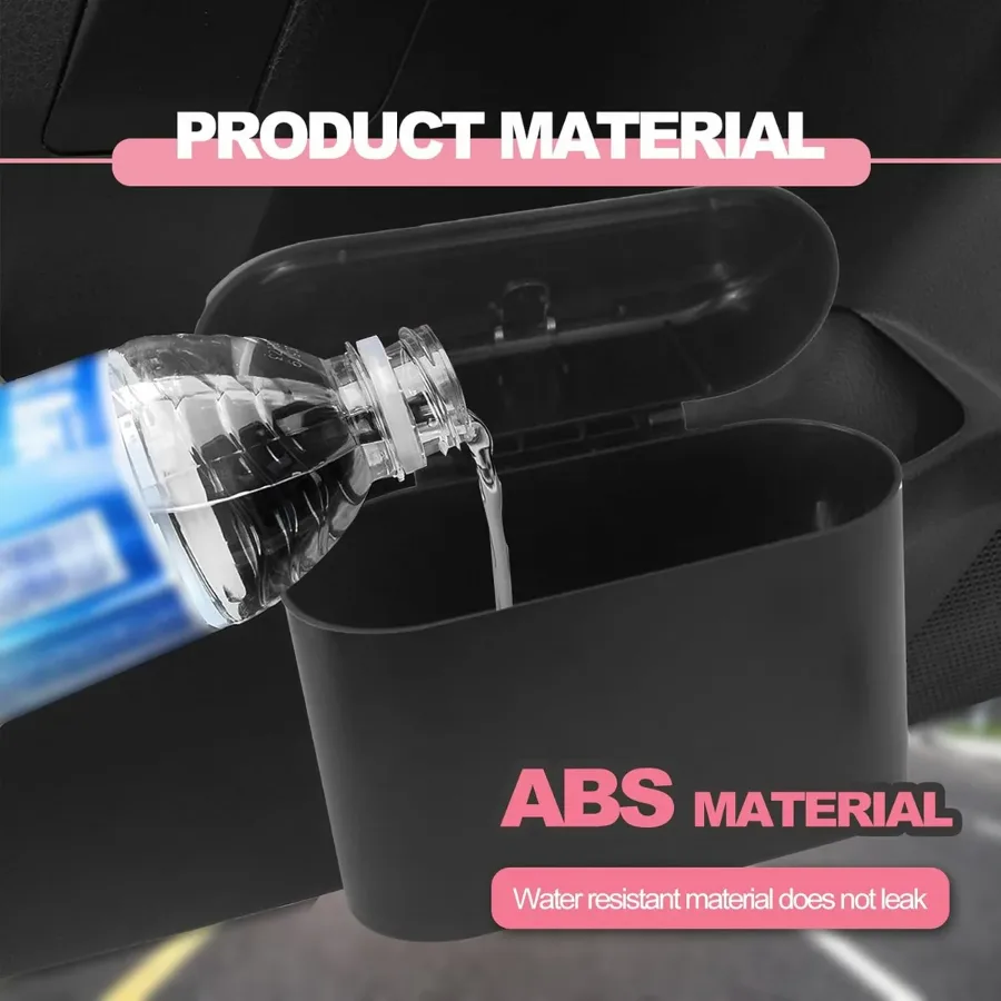 Car Trash Can with Lid Leakproof — photo 7