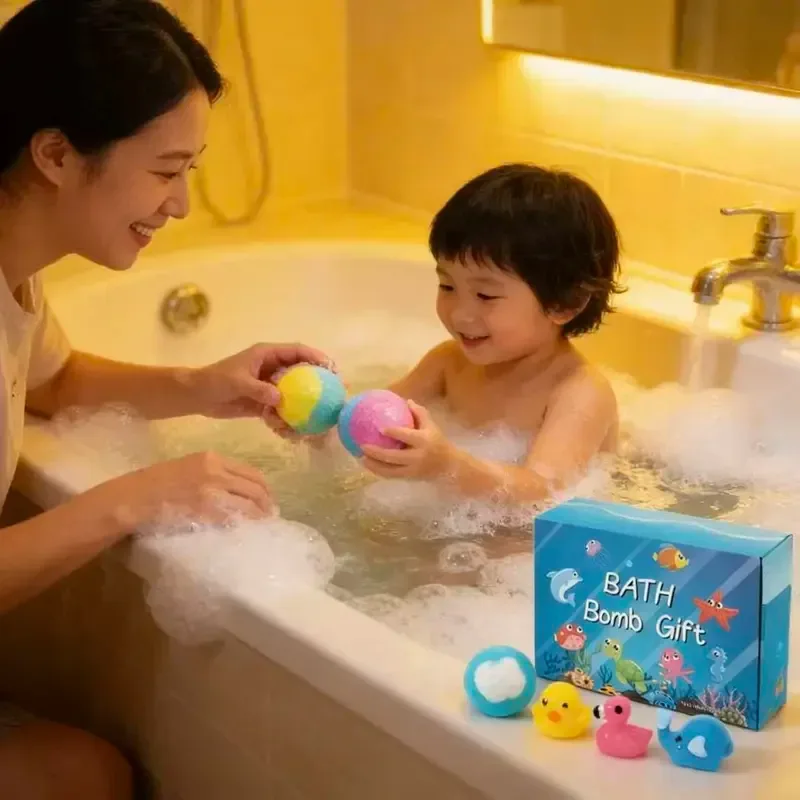 Children's Bath Bombs Balls with Surprise Toys – Pack of 15 — photo 2