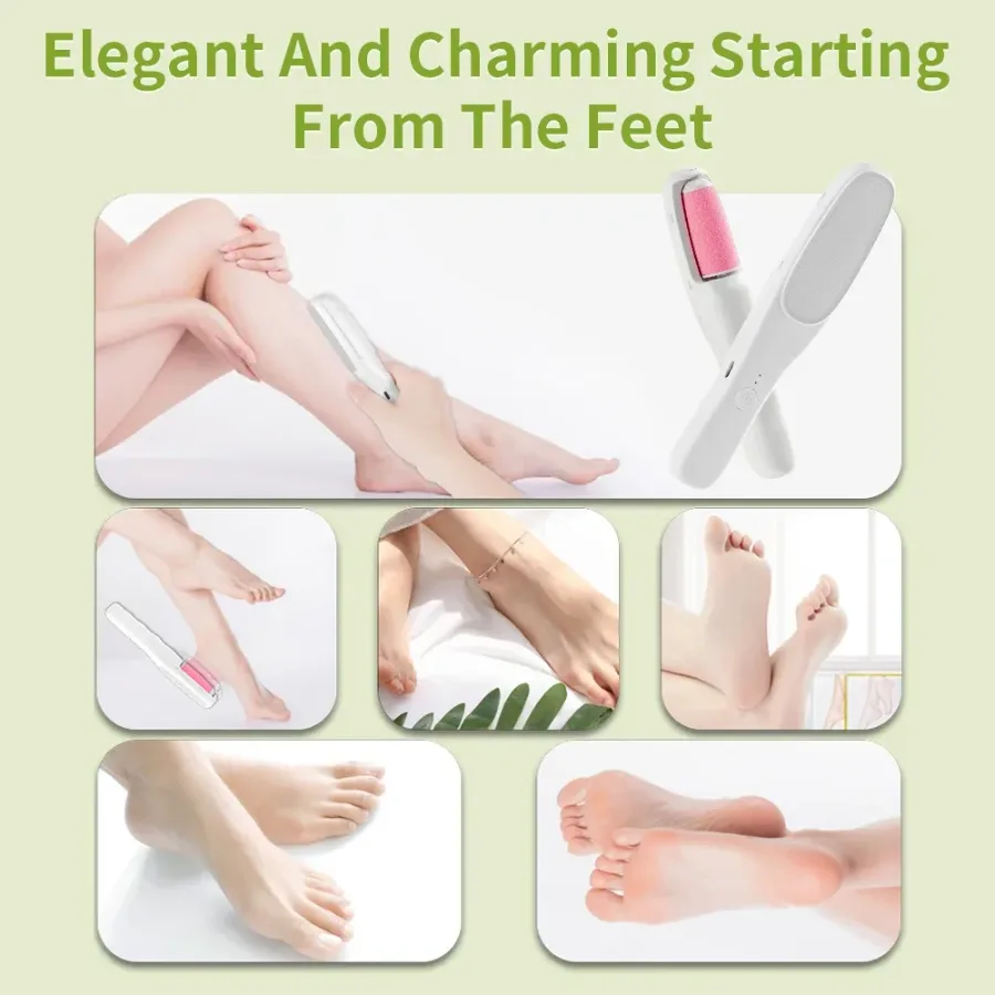 Electric Callus Remover & Pedicure Kit – Foot Grinder, File & DeadSkin & Hair Removal Tool — photo 4