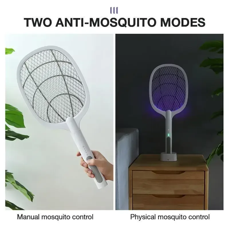 USB Rechargeable Electric Mosquito Swatter & Lamp – Fly Zapper — photo 7