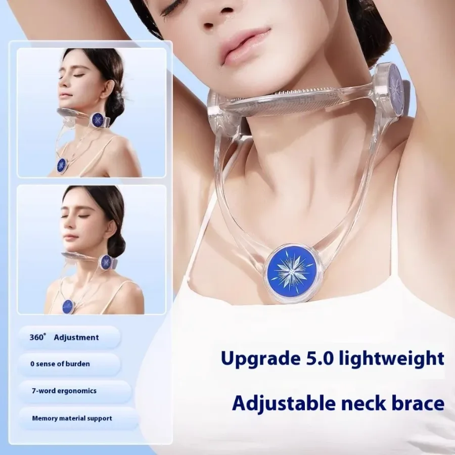 Adjustable Neck Brace – Soft, Breathable; Supportive for Daily Comfort! — photo 3