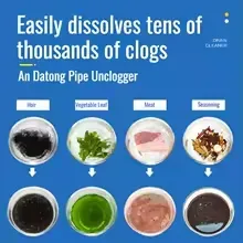 Powerful Drain Cleaner Powder – Sink & Toilet Unblocker, Pipe Dredging Agent, Odor Eliminator for Kitchen & Bathroom — photo 5