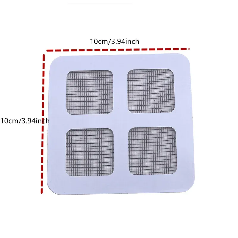 Set of 10 Anti-Clog Mesh Drain Filter – Hair & Insect Resistant Bathroom Screen — photo 7